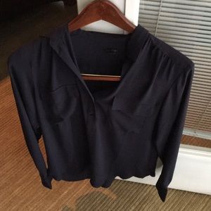 Ann Taylor Camp Blouse